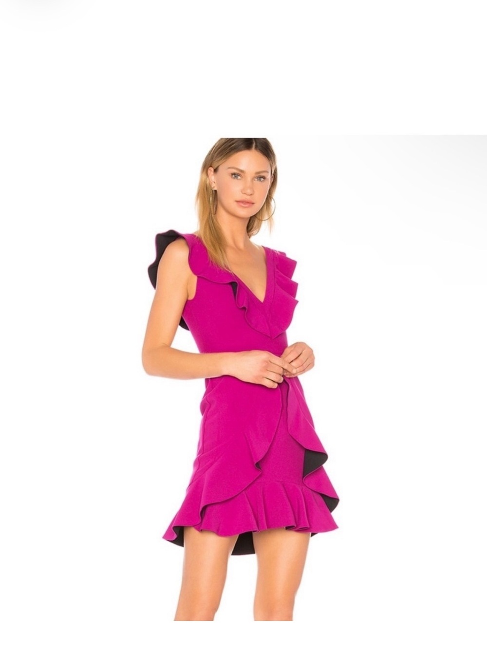 Aijek Verona Dress in Fuschia (US Size 10-12)